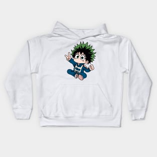 manga boy Kids Hoodie